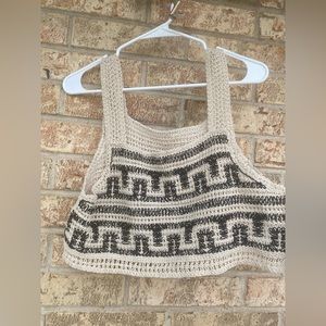 Crochet styled crop top!